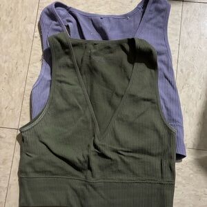 Garage V Neck Tank/Bralette